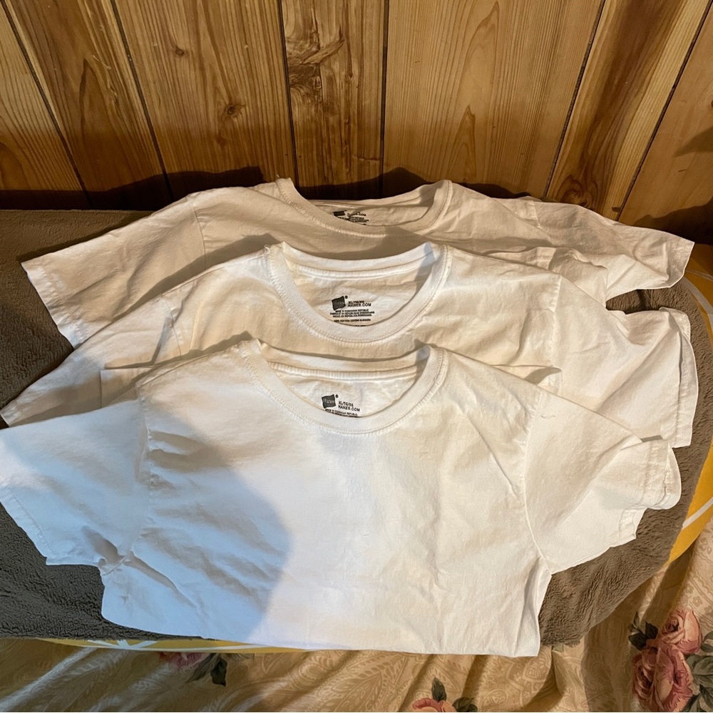 White Crew Neck T-Shirt
